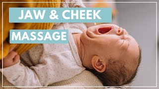 Improve Your BREASTFEEDING Latch with Infant Jaw and Cheek Massage [upl. by Shayn]