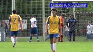 Rheinau vs KSC  1Halbzeit  Zusammenfassung ALLE TORE [upl. by Almeida]