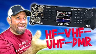 NEW GUOHETEC PMR171 VHF UHF HF SDR Ham Radio Mobile [upl. by Vlad]