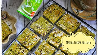 Resep dan Cara Membuat Matcha Lekker Holland [upl. by Anelegna556]