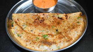 Hotel Style Rava Dosa  Rava Dosa without Riceflour Curd and Maida [upl. by Annoval]