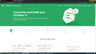 Instalar CKEditor 5  Custom Build [upl. by Asirem]