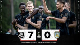 GAME RECAP  vs SP Tre Penne 70  UEFA ECL 2Q 2nd leg  01082023 [upl. by Verlee]