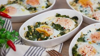 Terrine di funghi spinaci e uova lidea facile e veloce per una cena deliziosa [upl. by Nwahser]