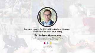 Oneyear results for STELARA in Crohn’s disease  The headtohead SEAVUE Study [upl. by Noryd]