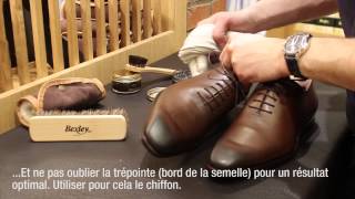 Entretien chaussures en cuir Bexley  comment cirer ses chaussures en cuir [upl. by Nitsu237]