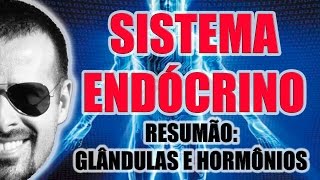 Sistema Endócrino  Resumão Glândulas Endócrinas e Hormônios  Anatomia Humana  VideoAula 034 [upl. by Secrest818]