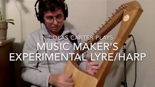 Nicolas Carter on an experimental Lyreharp from Musicmakers [upl. by Enelrae817]