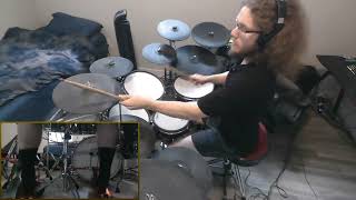 Lykathea Aflame  Shine of Consolation Drum Cover [upl. by Sivatco]