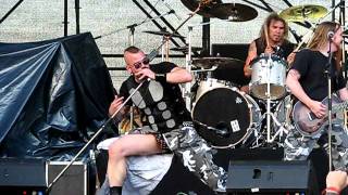 Sabaton  Primo Victoria amp Metal Machine Live at Rock the City Festival Bucharest 02072011 [upl. by Saeger]