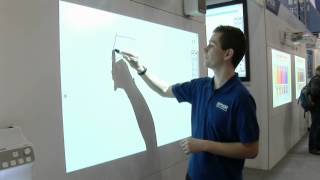 Epson EB485wi interactive projector and DC20 visualiser [upl. by Holleran]