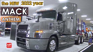 2022 Mack Anthem Sleeper Truck  Exterior And Interior  ExpoCam 2021 [upl. by Gayel]