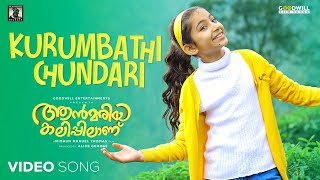 Kurumbathi Chundari Nee  Ann Maria Kalippilaanu  Video Song  Sunny Wayne  Sara Arjun [upl. by Neiviv]