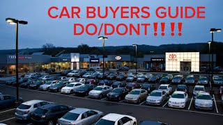 ULTIMATE CAR BUYERS GUIDE [upl. by Verada]