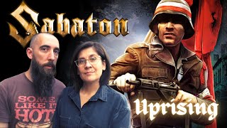 SABATON  Uprising REACTION with my wife [upl. by Normak604]