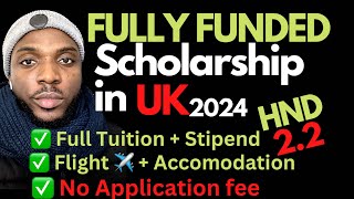 Best Masters Scholarship in the UK 2024  APPLY NOW [upl. by Ranie]