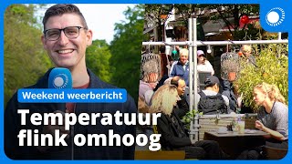 Weekend weerbericht temperatuur elke dag wat omhoog [upl. by Rosenberg]