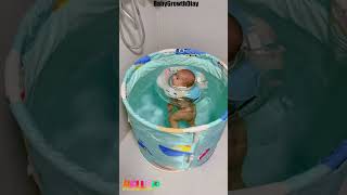 Tired of Bulky Baby Bathtubs The Baby Folding Bath Bucket Is What You NeedShorts [upl. by Naux]