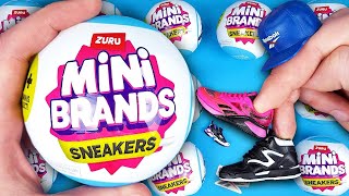 Opening The Mini Brands Sneakers Series [upl. by Yahsel995]