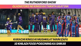 The Rutherford show  Kings k khiladi food poisoning ka shikar  CricTalks  EP 86 [upl. by Tnirb]