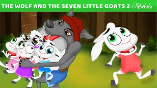 The Wolf And The Seven Little Goats  Bedtime Stories for Kids  Animated Fairy Tales [upl. by Elletsirk]