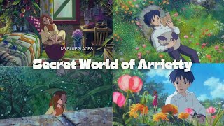 Secret World of Arrietty  Studio Ghibli Film [upl. by Enitsirc]