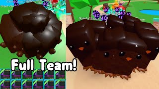 Got Full Team Of Giant Choco Chicken Secret Pets  Bubble Gum Simulator [upl. by Tav]