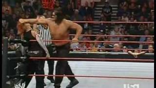 Jeff Hardy VS The Great Khali 10 september 2007 [upl. by Ddej]