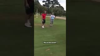 quotI’ll fking knock you outquot Wild screaming match Australian golf course goes viral [upl. by Nede]