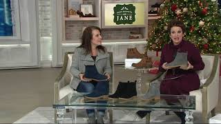 Aerosoles Suede Ankle Boots  Full Moon on QVC [upl. by Hallutama141]