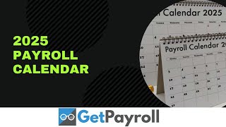 Never Miss a Deadline Again Grab Your FREE 2025 Payroll Calendar [upl. by Welcher]