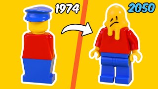 the EVOLUTION of LEGO MINIFIGURES… [upl. by Aitnohs]