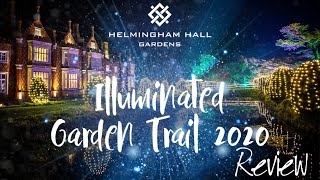 Helmingham Hall Christmas Lights 2020  Illuminated Garden Lights [upl. by Supple]