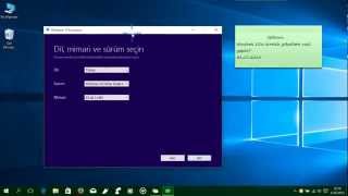Windows 10a ücretsiz yükseltme [upl. by Olram]