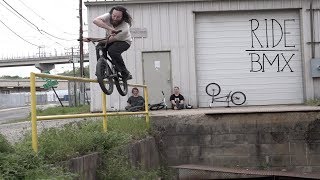 LATANE COGHILL GETS CRUSTY IN VIRGINIA BMX [upl. by Ideih]