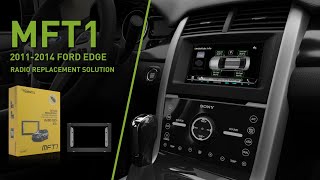 iDatalink Maestro MFT1  Installation tutorial for 20112014 Ford Edge [upl. by Dorin53]