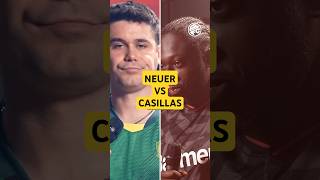 NEUER is BETTER than CASILLAS amp BUFFON 👉 AGREE shorts football soccer biasfc debate [upl. by Anailil572]