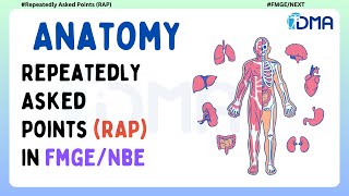 FMGE 2024 Essential Repeatedly Asked Points for Top Scores  RAP  Anatomy  DMA Chennai [upl. by Milton]