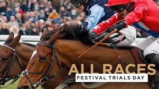 ALL RACE FINISHES FROM FESTIVAL TRIALS DAY 2023 AT CHELTENHAM RACECOURSE [upl. by Anifled]