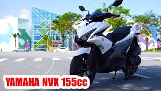 Yamaha NVX 155cc ▶ Review đánh giá tổng quan xe tay ga hầm hố [upl. by Drarig]