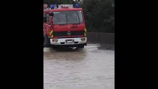 Extreme Überschwemmungen in Fischach im Landkreis Augsburg unwetter floods shorts hochwasser [upl. by Cardie]