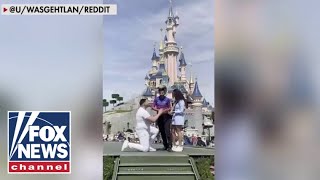 Disney marriage proposal gone wrong [upl. by Aliuqat]