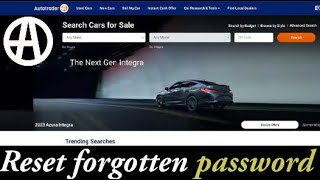 How to Reset Your Forgotten Password on Autotrader Recover Your Password on Autotrader on PC 2024 [upl. by Herb14]