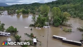 More than 100 dead in devastation and flooding after Hurricane Helene [upl. by Dnivra]