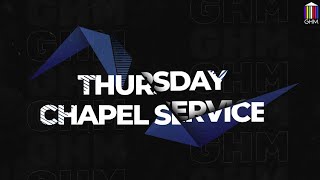 Thursday Chapel service  20th June 2024 [upl. by Eelreveb216]