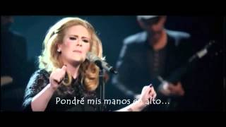 Adele  Ill be waiting live Subtitulada al Español [upl. by Heisser]