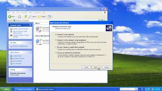 Windows XP  Dialup and Direct connections [upl. by Ahsekin]