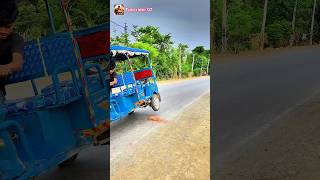 new tuktuk stunt Ricks video instagram viralviral stand rider instagramyoutubeshort toto [upl. by Ahtnamas]