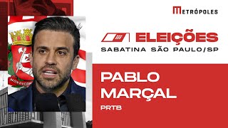 Sabatina do Metrópoles com Pablo Marçal PRTB candidato à Prefeitura de SP [upl. by Amilb442]