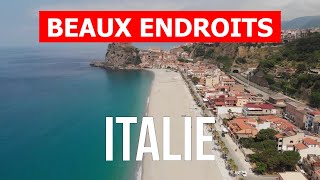 Italie vacances à la plage  Stations balnéaires mer plages tourisme  vidéo  Plage Italie 4k [upl. by Thayer]